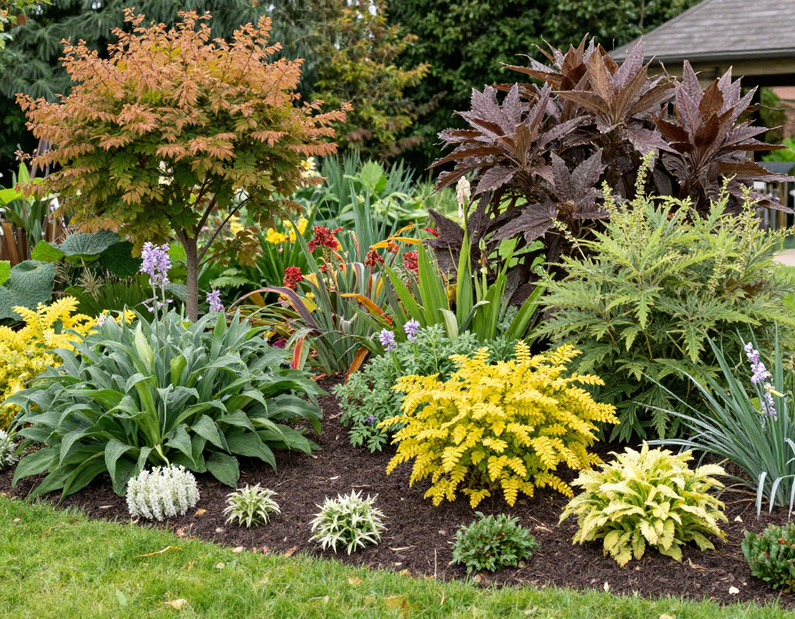 Jardín estacional diseñado profesionalmente